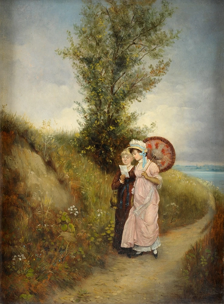 La passeggiata domenicale 1886